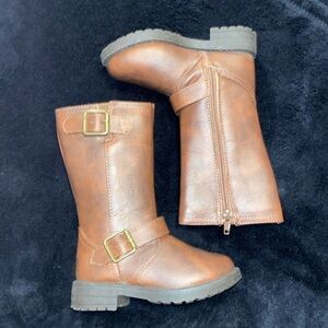 Brand New, Brown toddler boots, Size 7